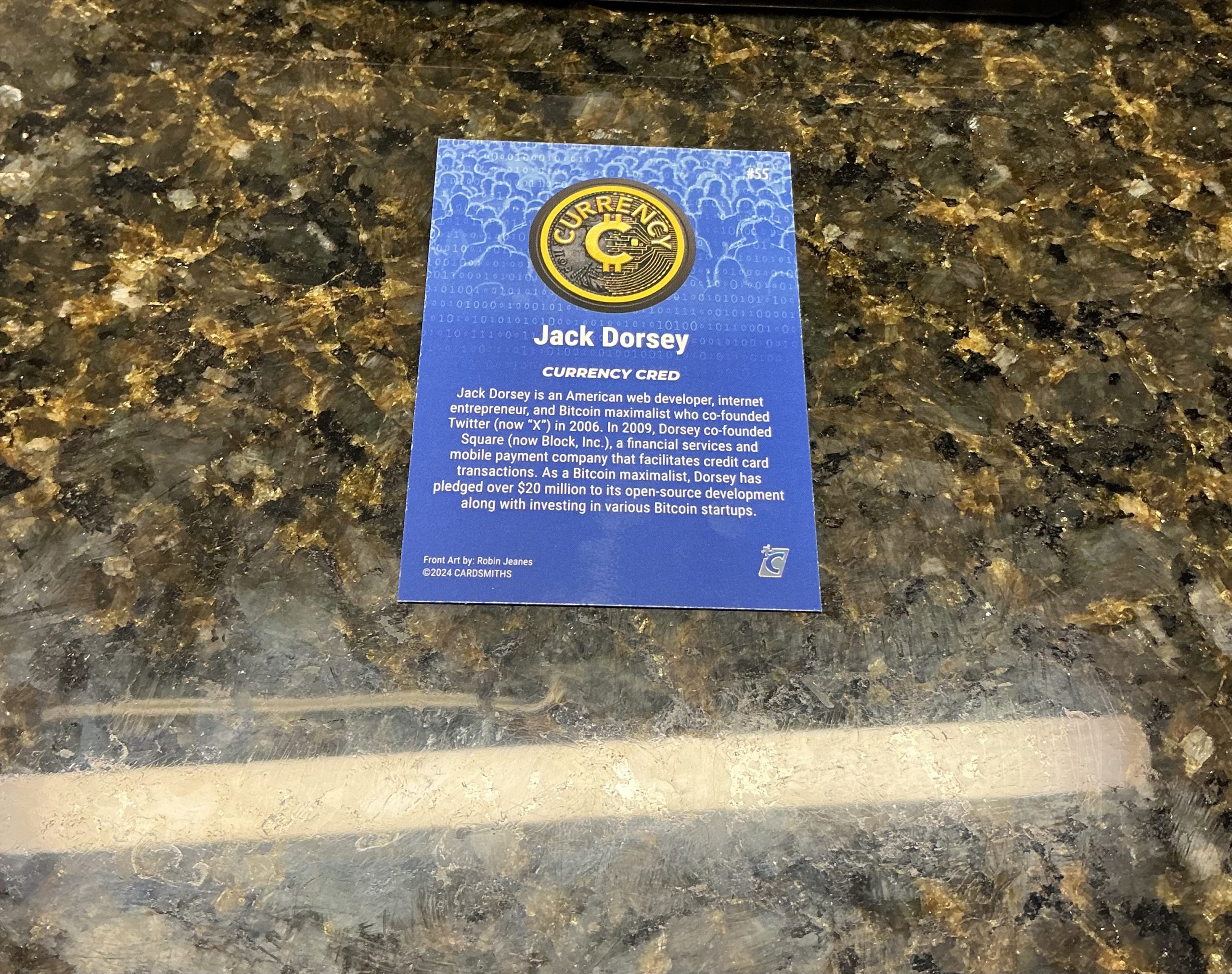 Jack Dorsey #55 - Image 2