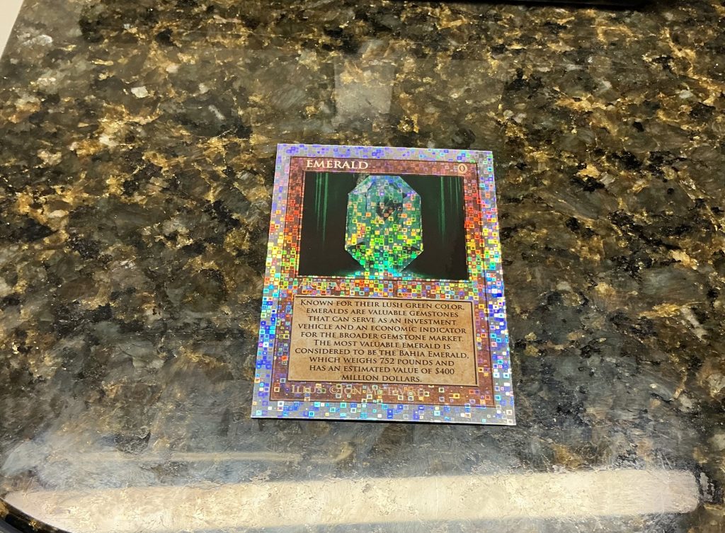Emerald (Matrix Holofoil) #38-SP