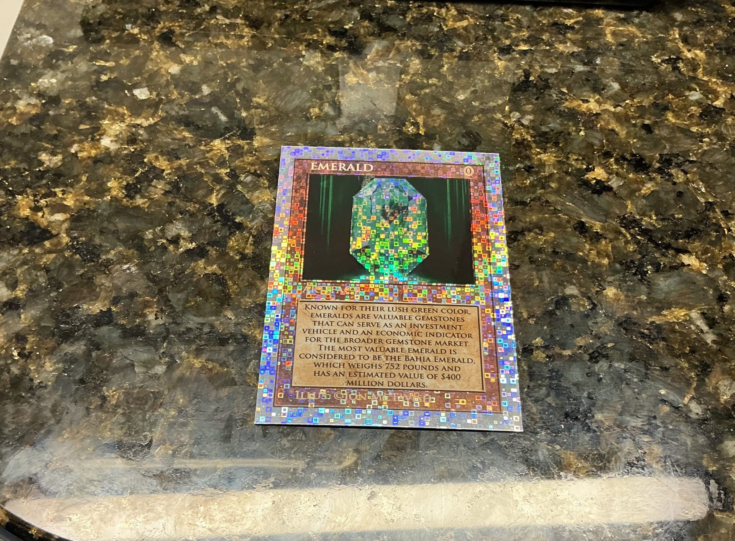 Emerald (Matrix Holofoil) #38-SP