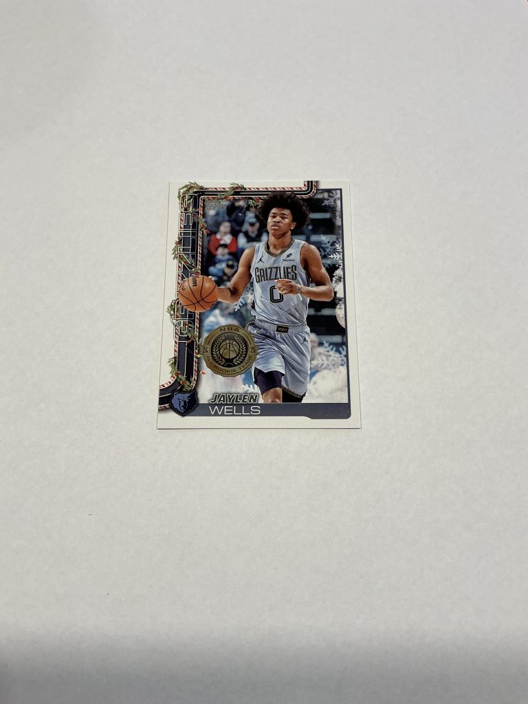 Topps Jaylen Wells All Rookie Team H147 2025/26 Holiday