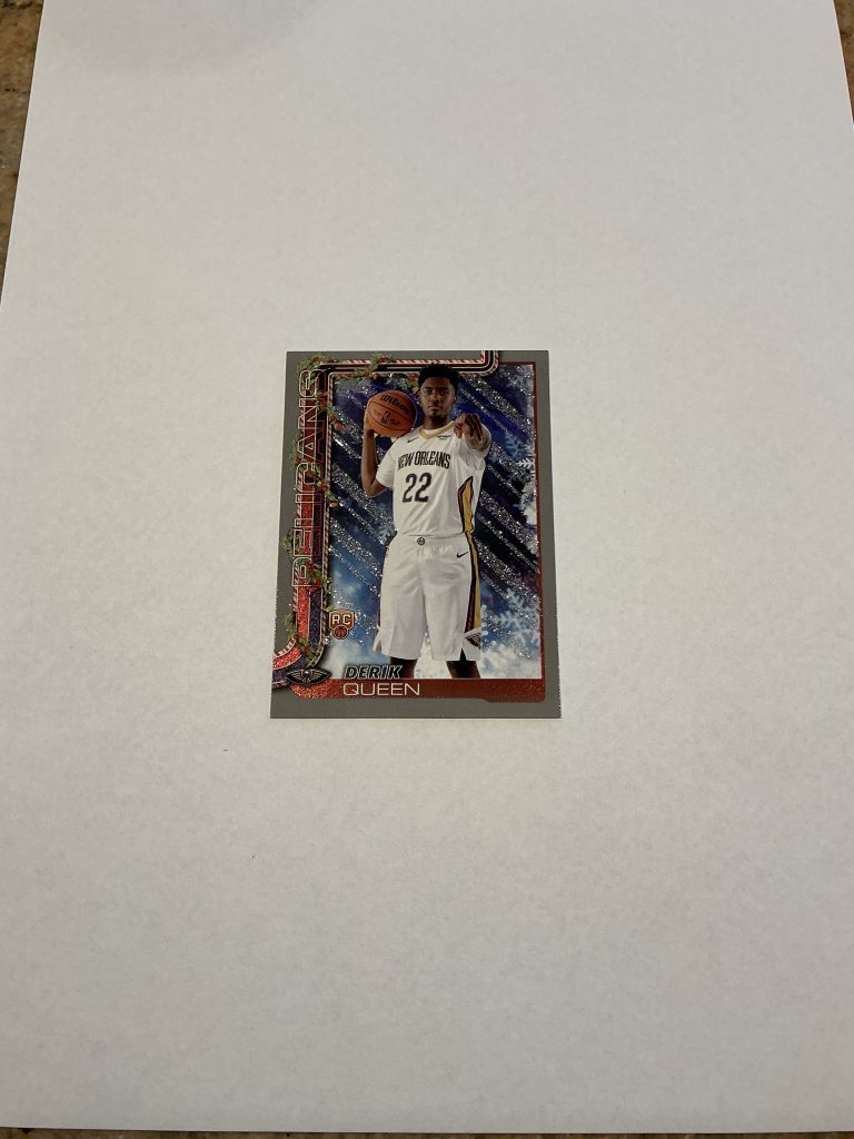 Topps Derik Queen H173 2025/26 Holiday