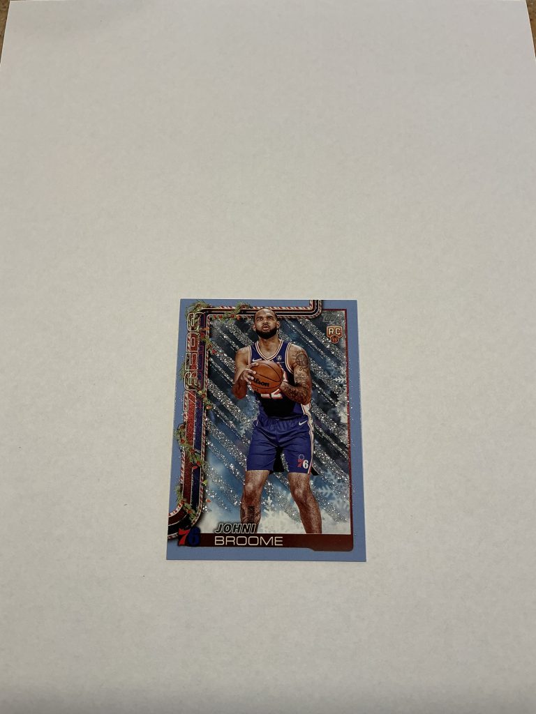 Topps Johni Broome (RC) H195 2025/26 Holiday