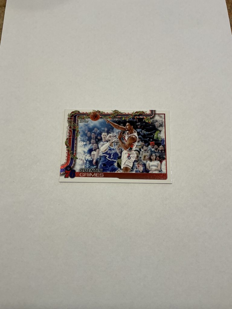 Topps Quentin Grimes H21 2025/26 Holiday