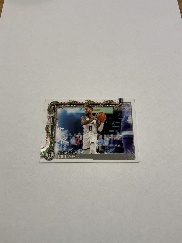 Topps Damian Lillard H44 2025/26 Holiday