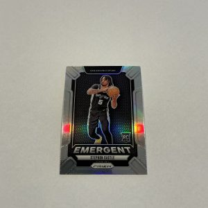 Panini Prizm Stephon Castle Emergent Silver Prism (RC)