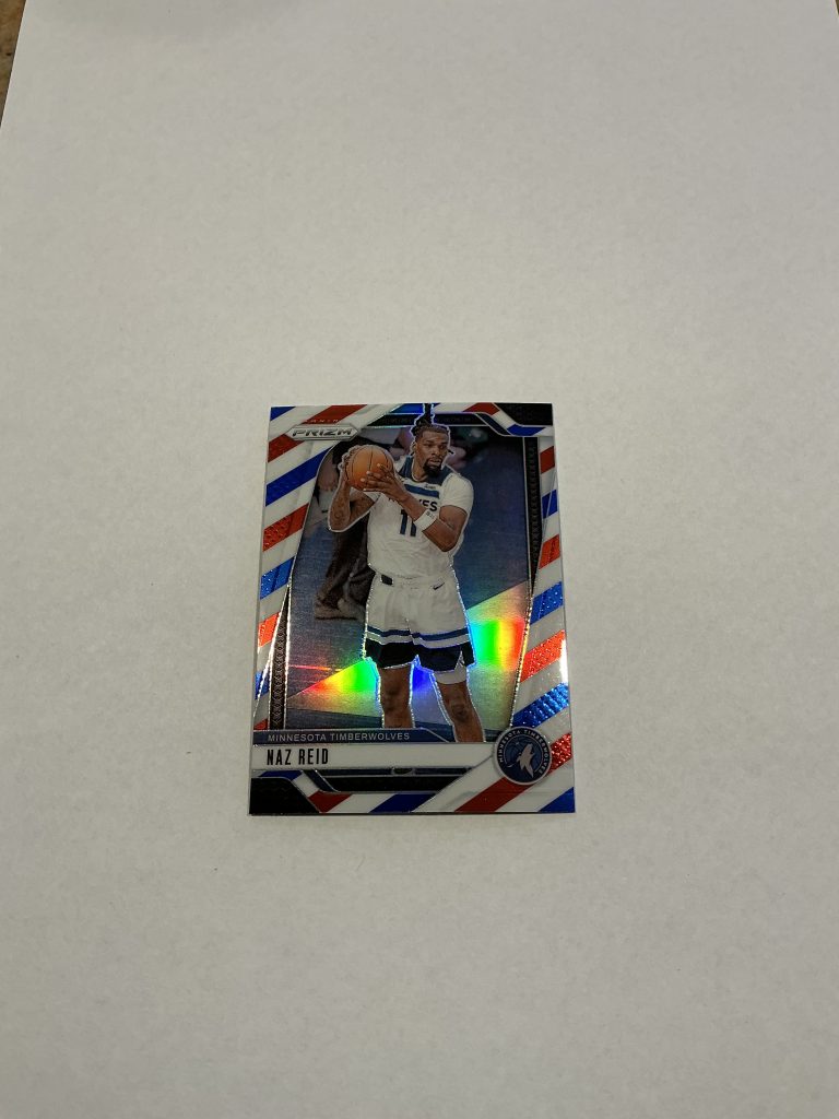 Panini Prim Naz Reid Silver RWB #176