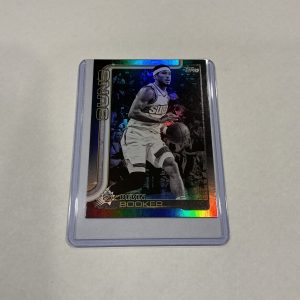 Topps Devin Booker Blackout Rainbow Foil #156