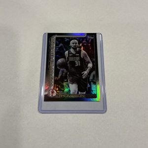 Topps Klay Thompson Blackout Rainbow Foil #170