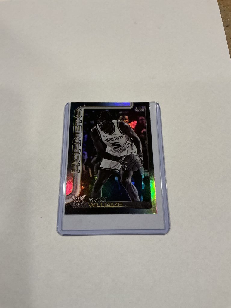 Topps Mark Williams Blackout Rainbow Foil #70