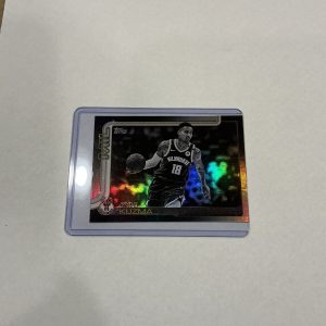 Topps Kyle Kuzma Blackout Rainbow Foil #56