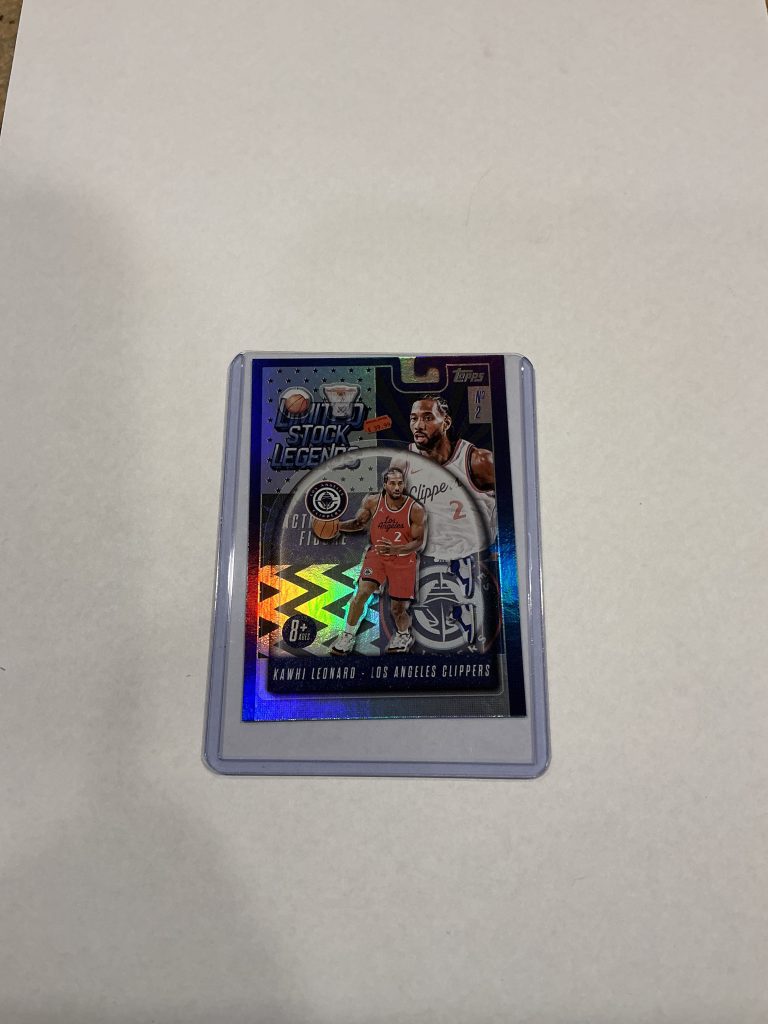 Topps Kawhi Leonard (Limited Stock Legends) Rainbow Foil LST-38