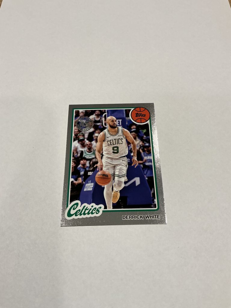 Topps Derrick White 45 Anniversary 80BK-43