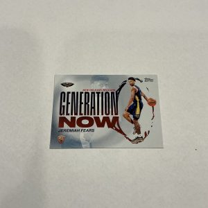 Topps Jeremiah Fears RC "Generation Now" GN-7
