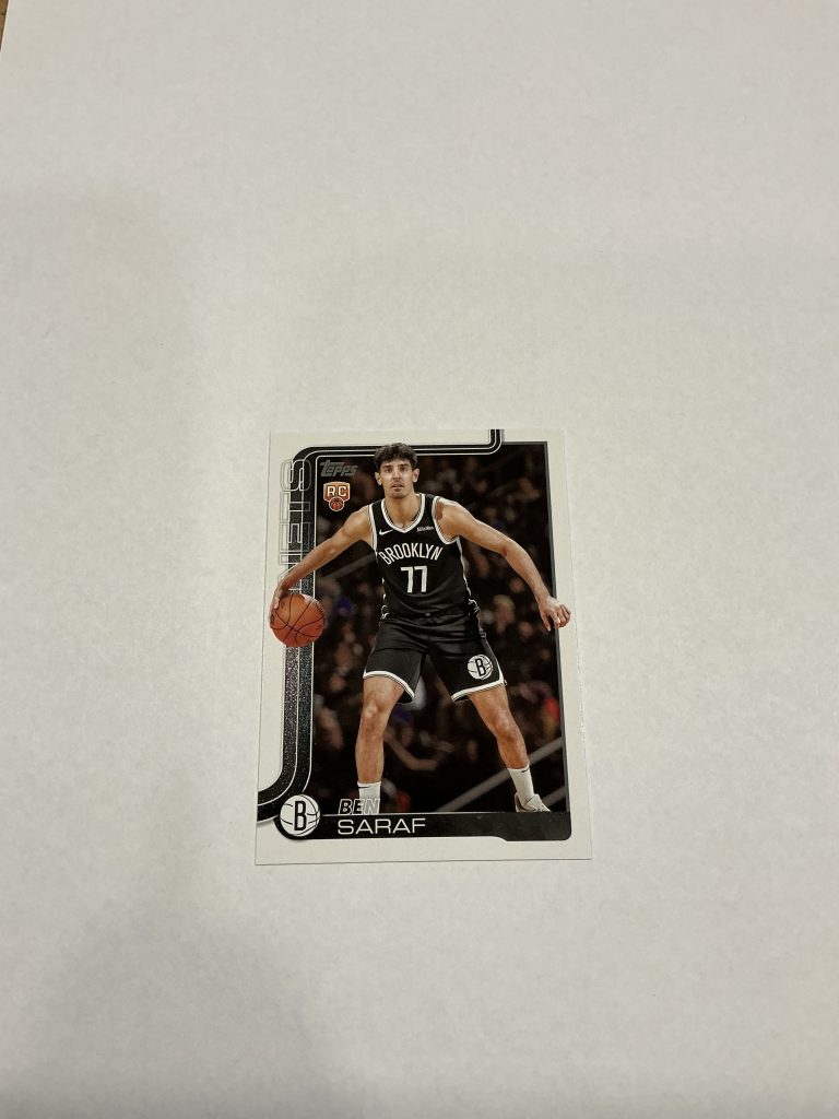 Topps Ben Saraf RC #226