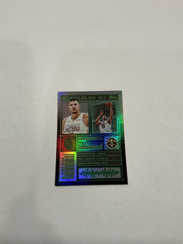 Topps Nikola Jokic (Scan & Slam) Rainbow Foil SS-7