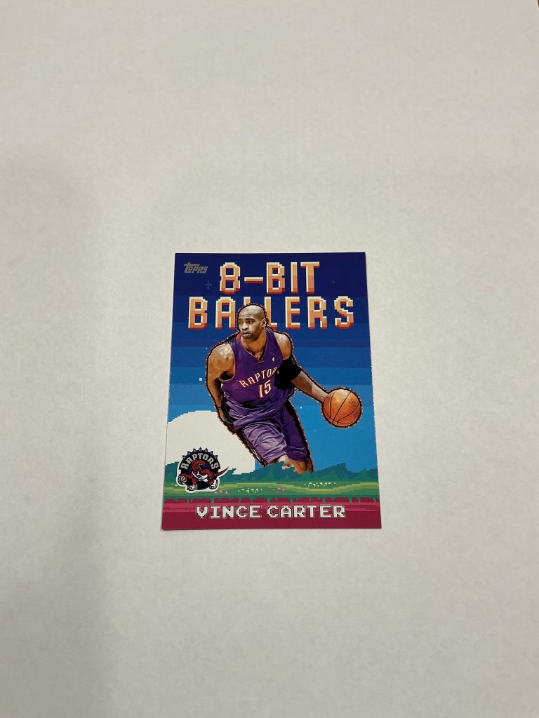Topps Vince Carter (8 Bit Ballers) 8B-26