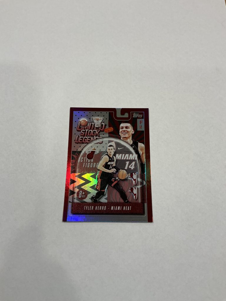 Topps Tyler Herro (Limited Stock Legend) Rainbow Foil LST-45