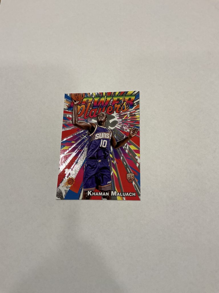 Topps Khaman Maluach RC (Power Players) PP-20