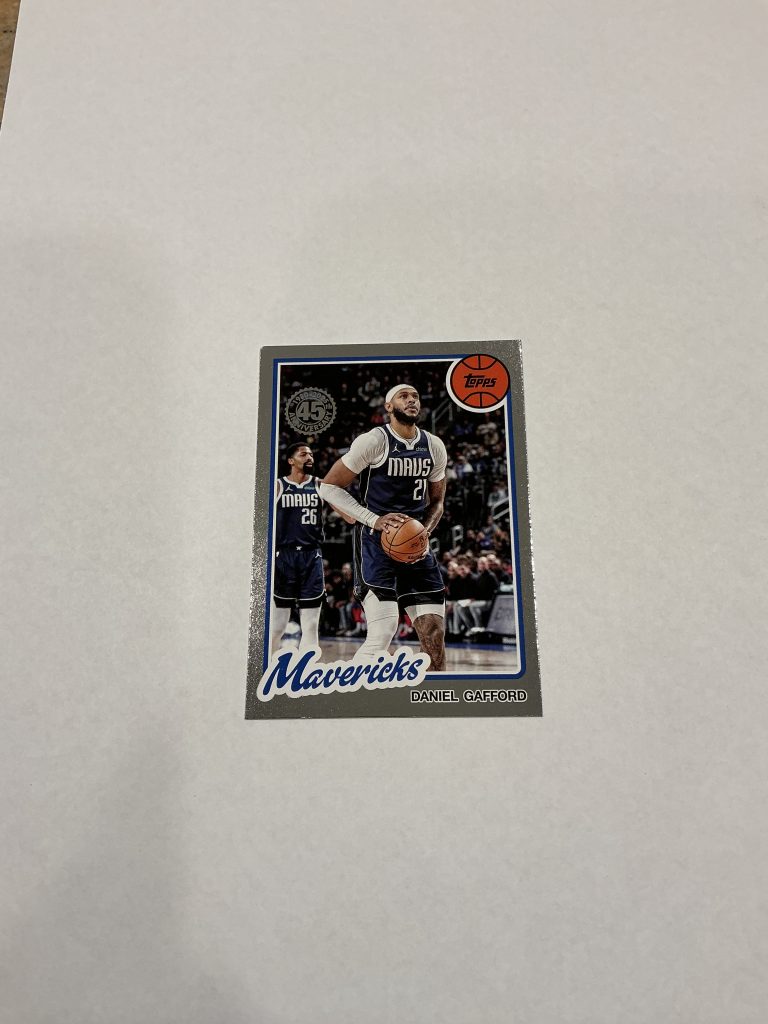 Topps Daniel Gafford 45 Anniversary 80BK-10