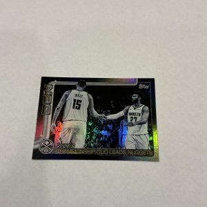 Topps 5280! Championship Duo Leads Nuggets Blackout Rainbow Foil #286