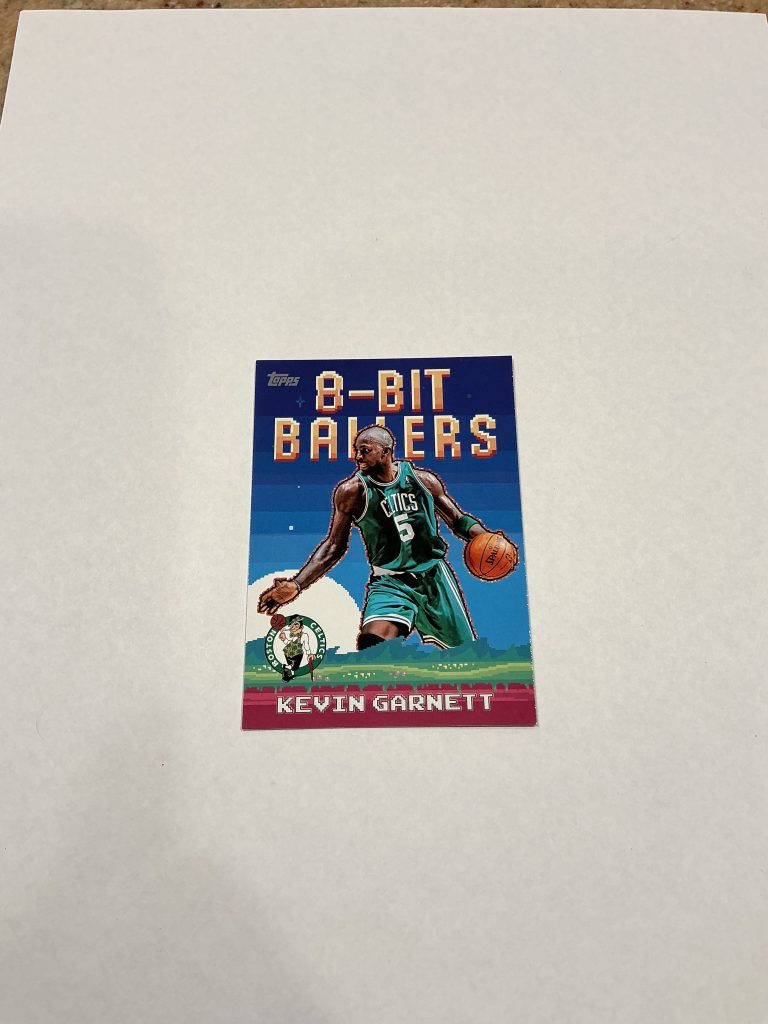 Topps Kevin Garnett (8 Bit Ballers) 8B-30