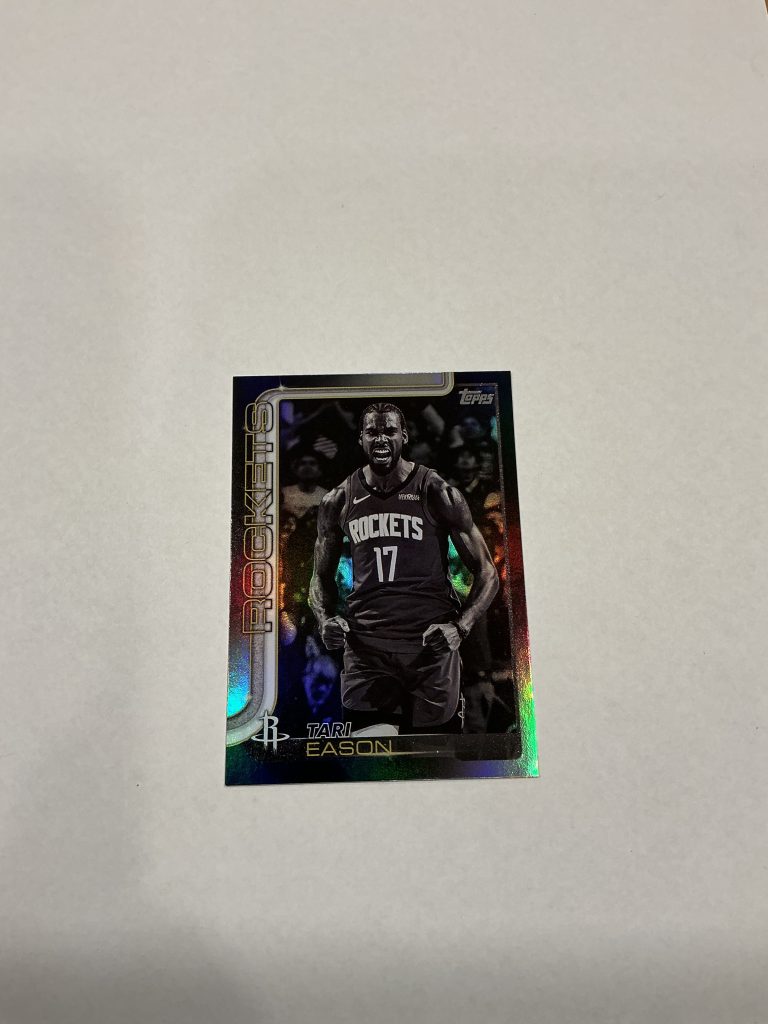 Topps Tari Eason Blackout Rainbow Foil #179