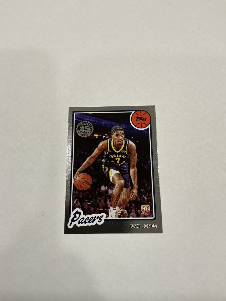 Topps Kam Jones RC 45 Anniversary 80BK-81