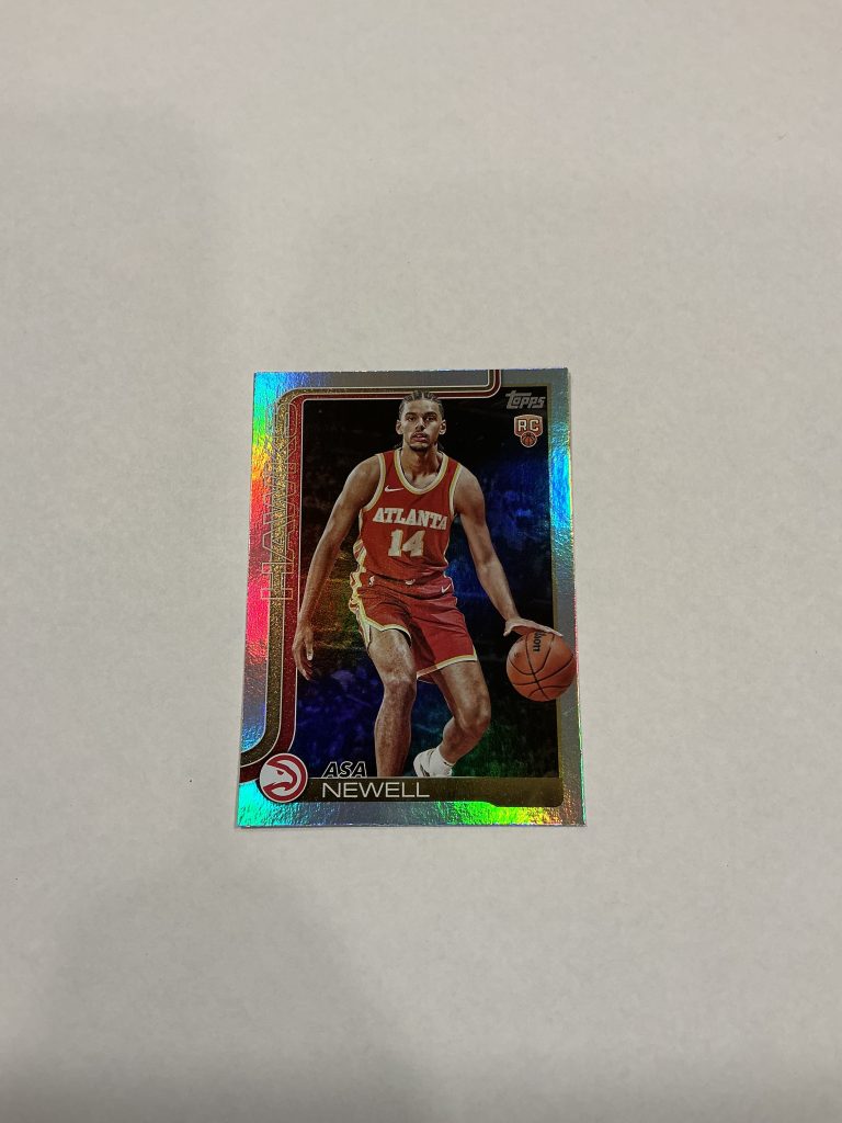 Topps Asa Newell RC Rainbow Foil #223