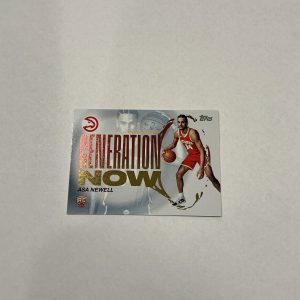 Topps Asa Newell RC "Generation Now" GN-23