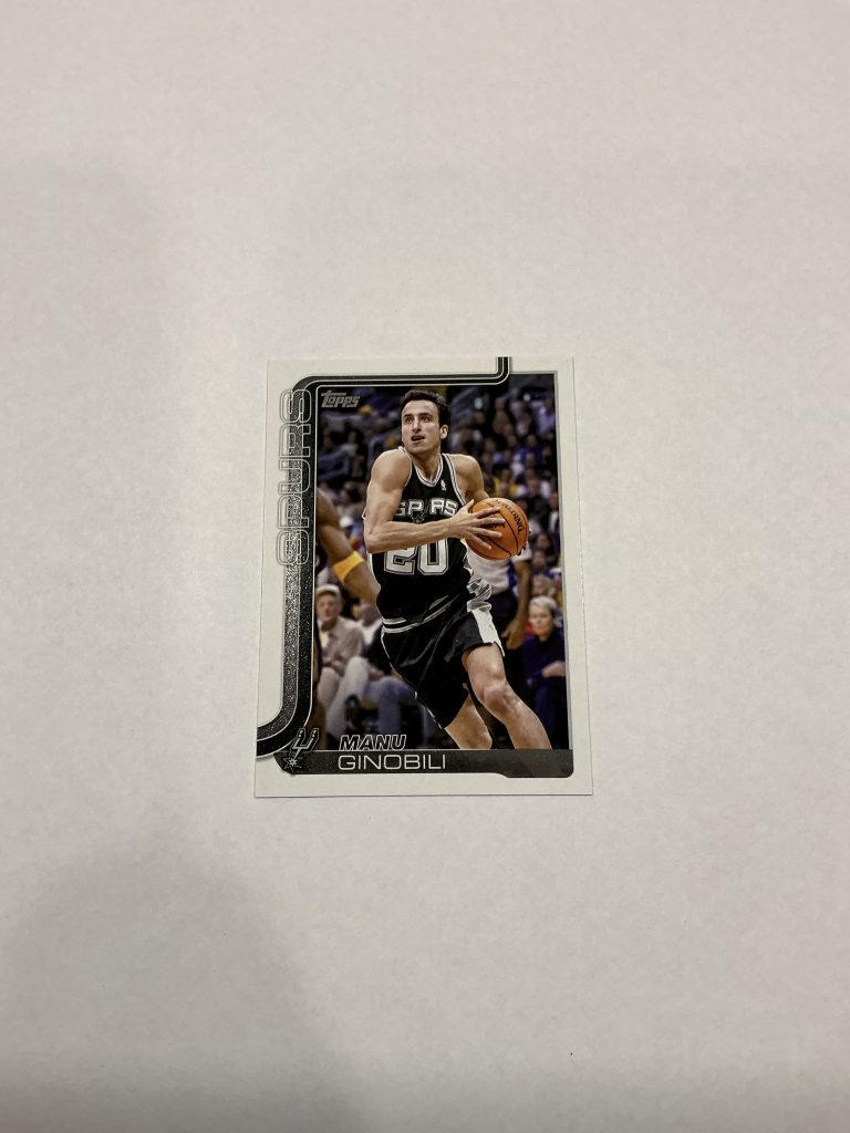 Topps Manu Ginobili # 262