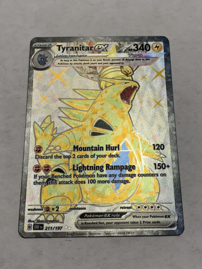 Tyranitar ex (Full Art)