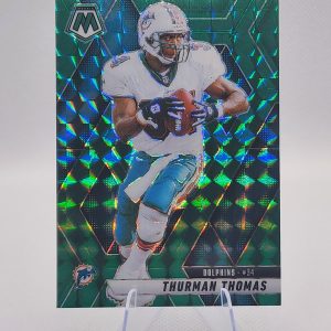 2025 Panini Mosaic - Green Mosaic Prizm - Thurman Thomas #234 - Dolphins