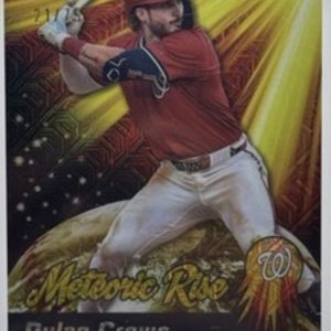 2025 BOWMAN CHROME METEORIC RISE MOJO REFRACTOR SSP /75 RC DYLAN CREWS