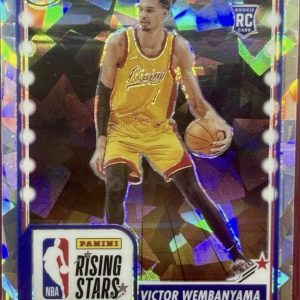 2023-24 PREMIUM STOCK ICE PRIZM RISING STARS SP RC VICTOR WEMBANYAMA RC SP