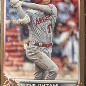 2022 TOPPS GOLD VARIATION SP #ed /2022 SHOHEI OHTANI SP
