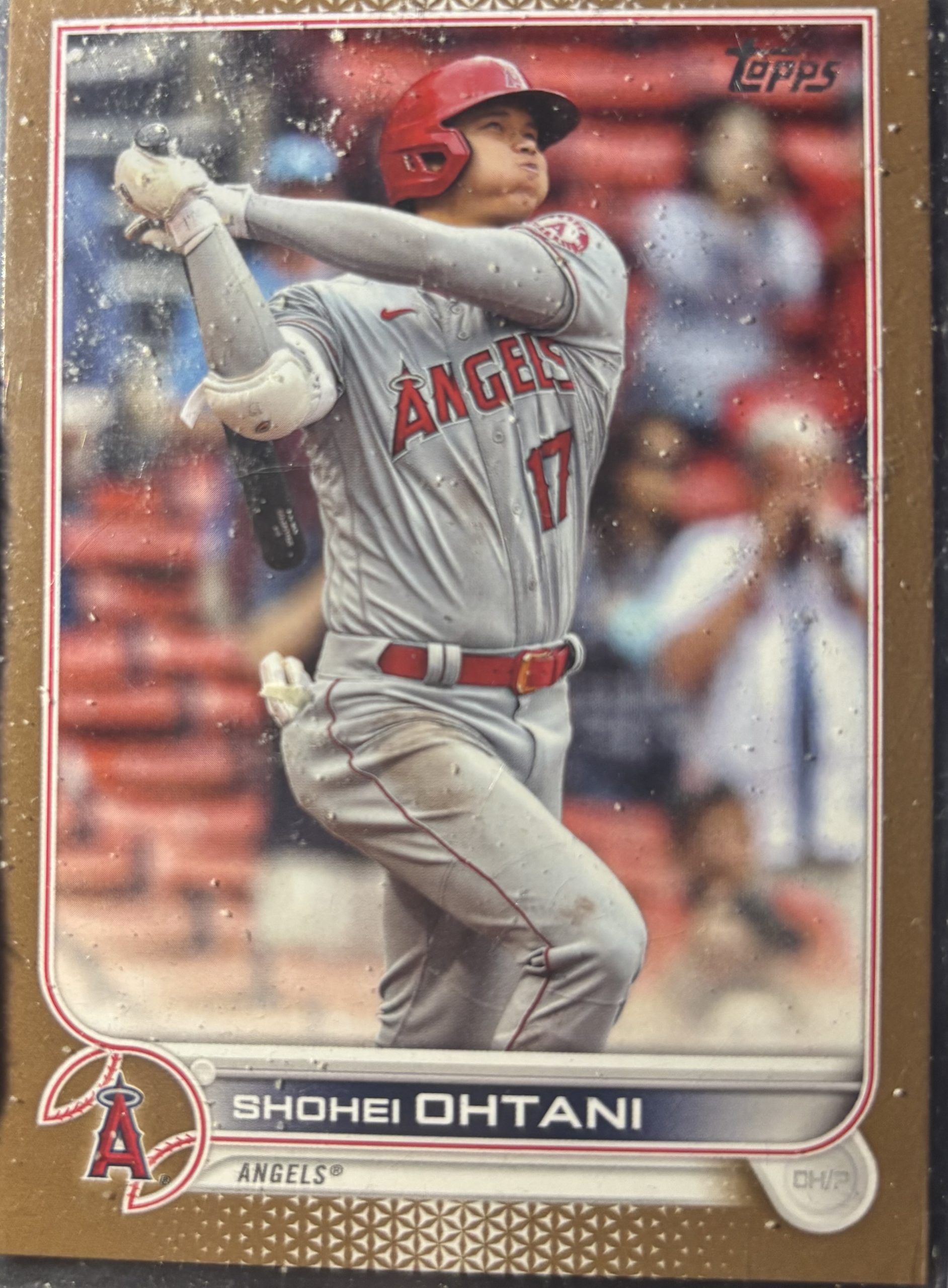 2022 TOPPS GOLD VARIATION SP #ed /2022 SHOHEI OHTANI SP