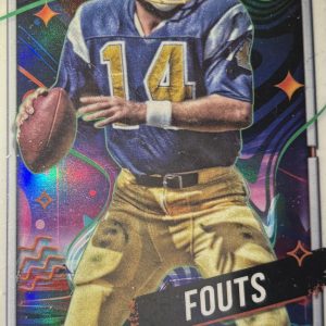 2024 TOPPS CHROME COSMIC CASE HIT SSP WHITE COSMIC DAN FOUTS HALL OF FAME LEGEND