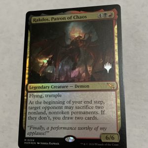 Rakdos, Patron of Chaos (Promo Pack) (Foil)