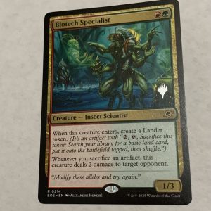 Biotech Specialist (Promo Pack)