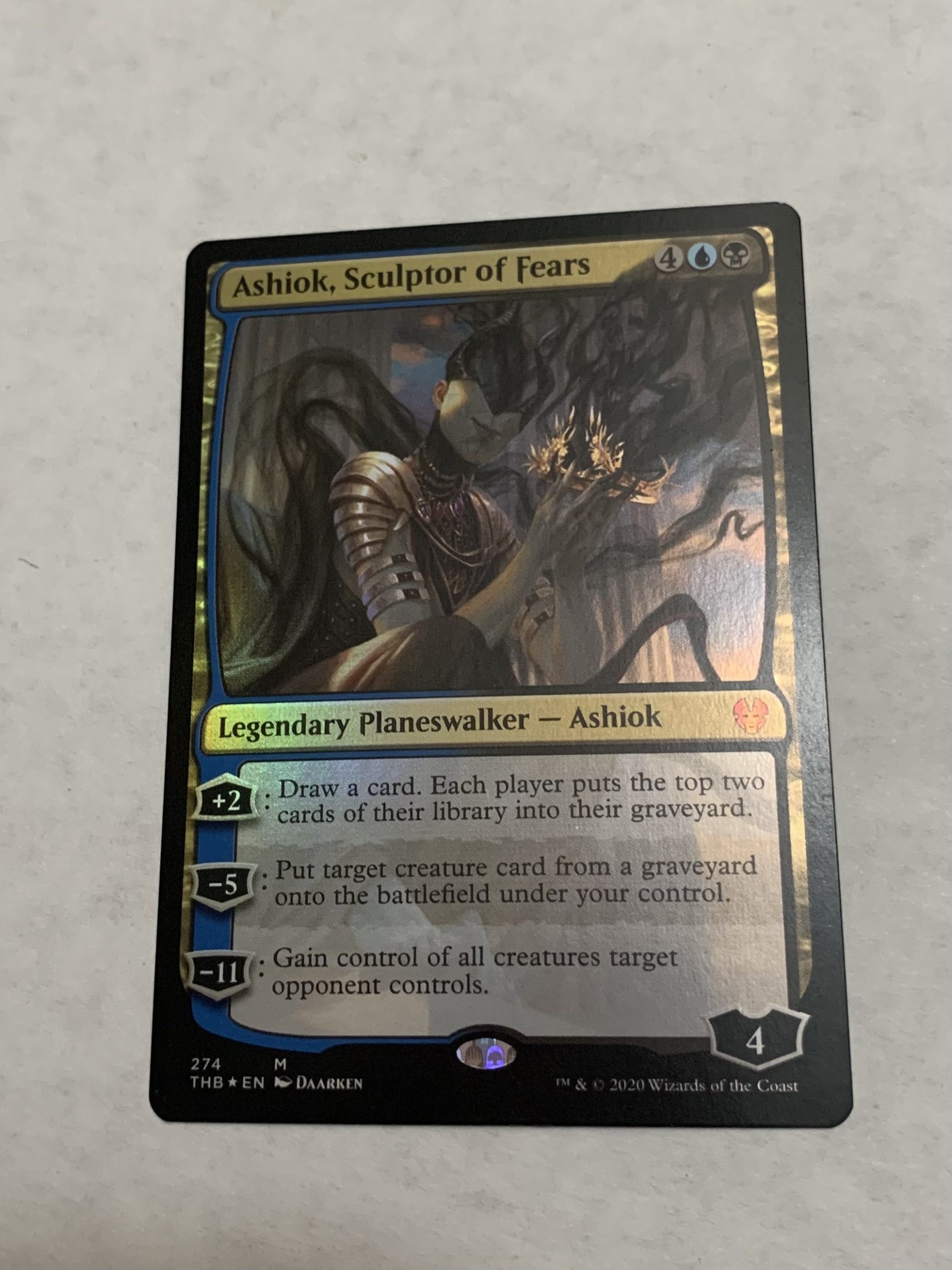 Ashiok, Sculptor of Fears (Foil)