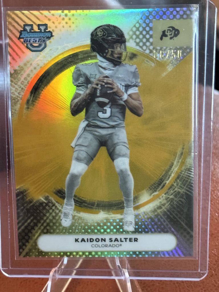2025 Bowman U Best Kaidon Salter 08/50
