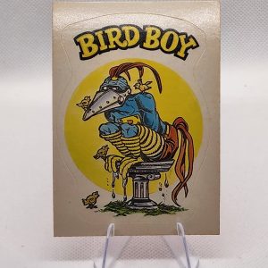 The Zero Heroes 1983 General Mills Sticker #64 Birdboy