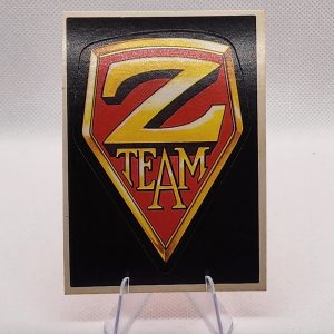 The Zero Heroes 1983 General Mills Sticker Z Team