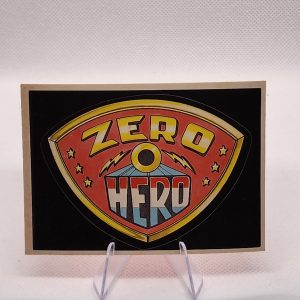 The Zero Heroes 1983 General Mills Sticker Zero Hero