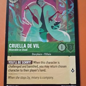 Cruella De Vil - Miserable As Usual