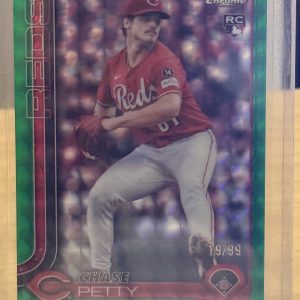 2025 TOPPS UPDATE CHASE PETTY GREEN GEO /99