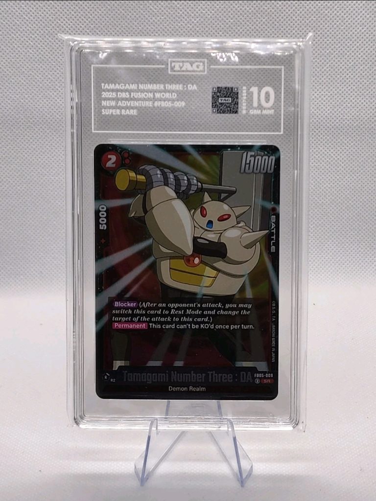 Tamagami #3 New Adventure 2025 DBS Fusion World Dragon Ball Super Rare TAG 10
