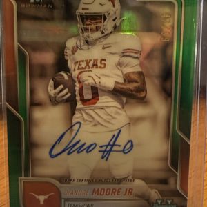 2025 Bowman Chrome U DeAndre Moore Jr /99 Green