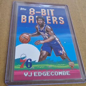VJ Edgecomb 2025-2026 Topps Basketball 8 Bit Ballers Rookie Card