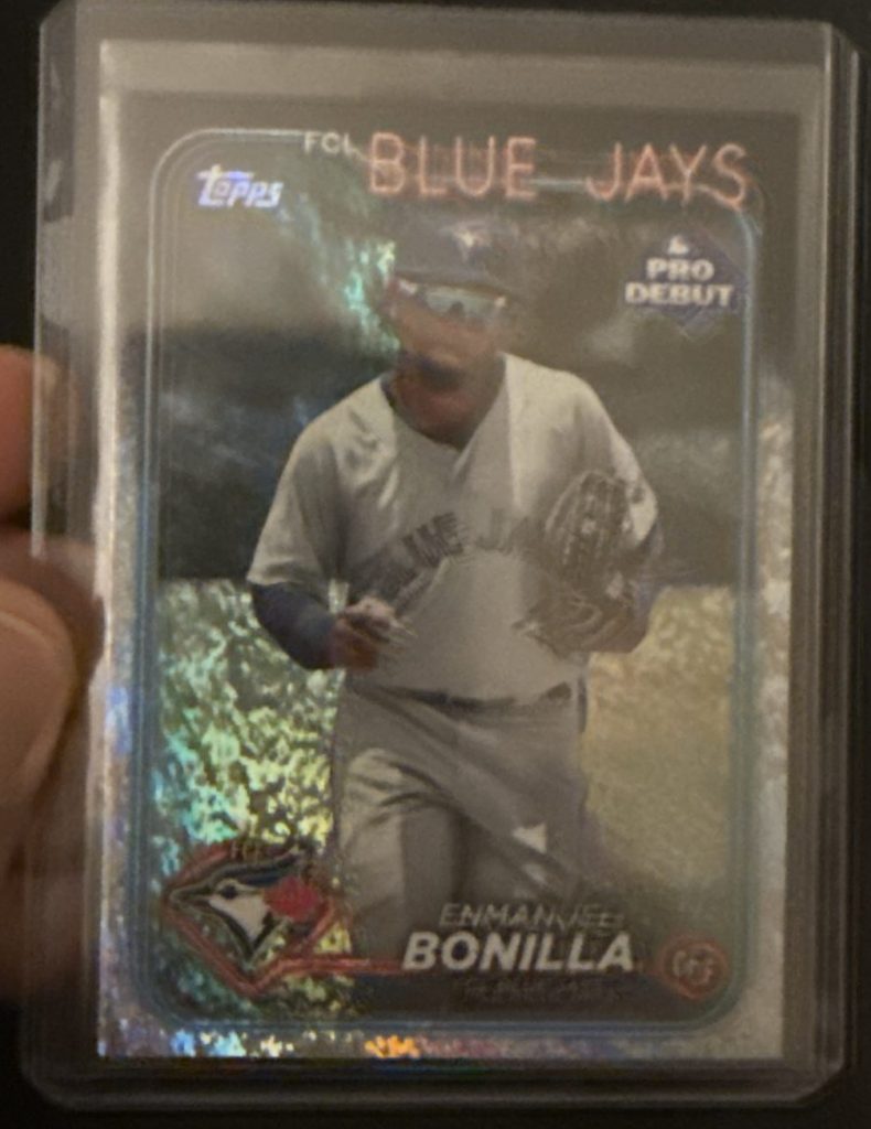 2024 Topps Pro Debut - Enmanuel Bonilla #PD-122 Sparkle Foil /175 (RC)